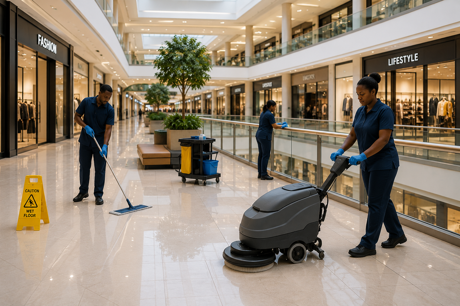 Shopping malls cleaning service in Nairobi
