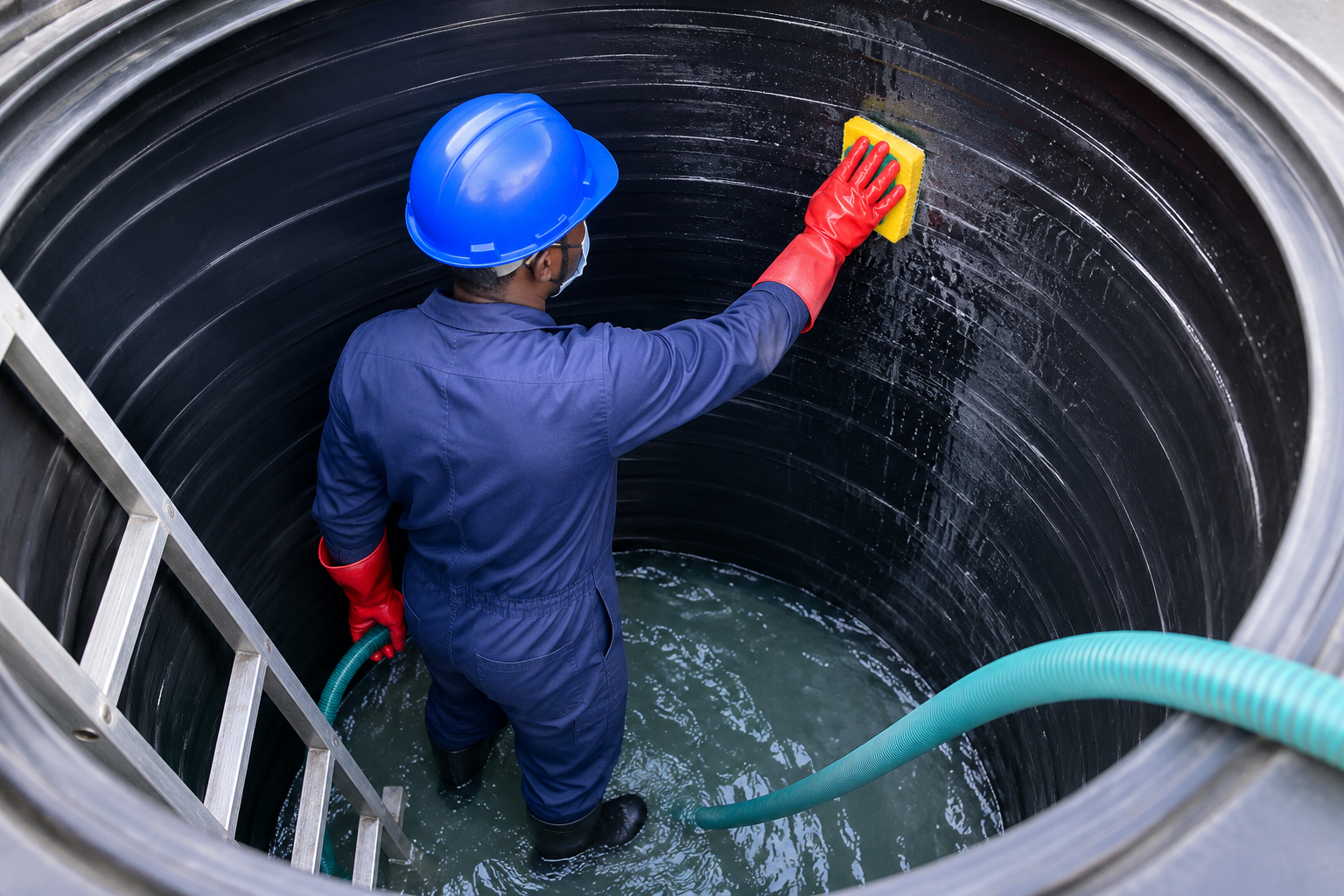 Tank cleaning service